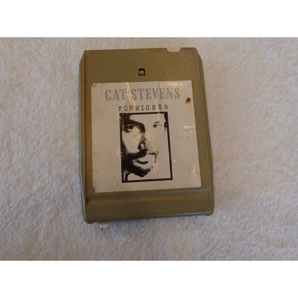 8 track Tape Cat‎ Stevens Foreigner 1973 Island Records Cassette